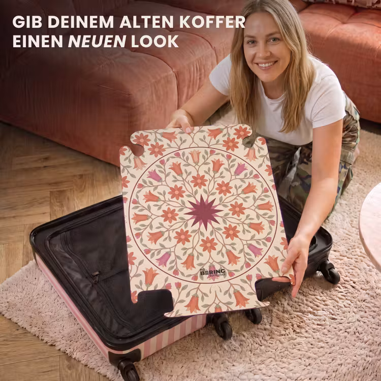 CaseSwap - Blumen – Mandala – Dekorativ – Rot — 3