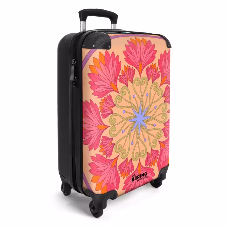 CaseSwap™ - Blumen – Muster – Abstrakt – Rosa – Dekorativ — 2