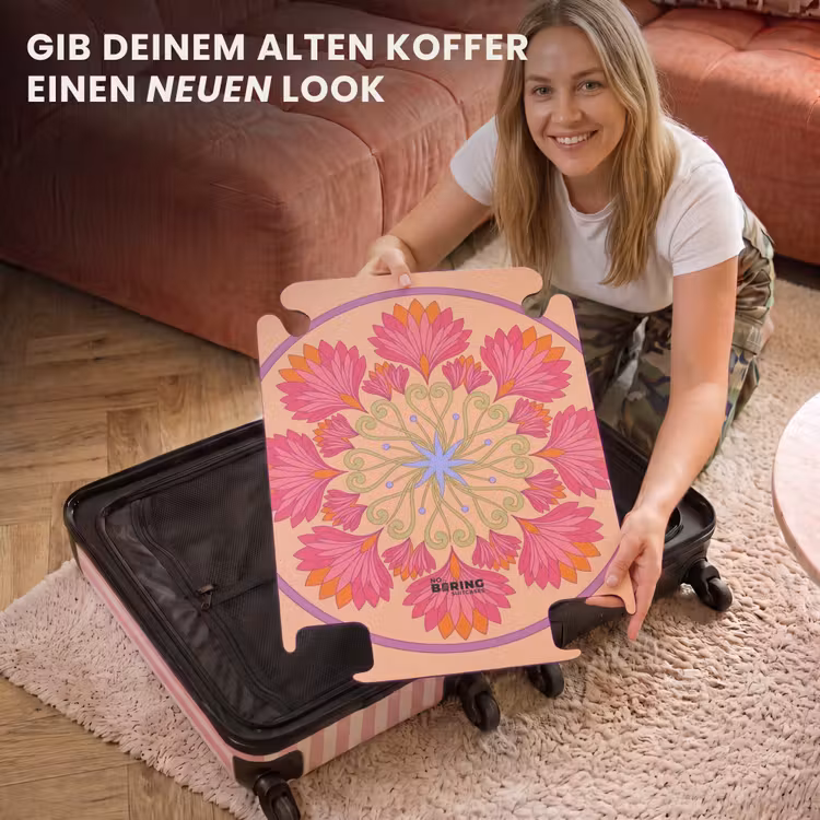 CaseSwap™ - Blumen – Muster – Abstrakt – Rosa – Dekorativ — 3