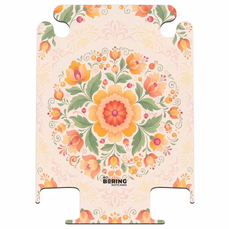 CaseSwap™ - Blumen – Muster – Dekorativ – Orange — 1