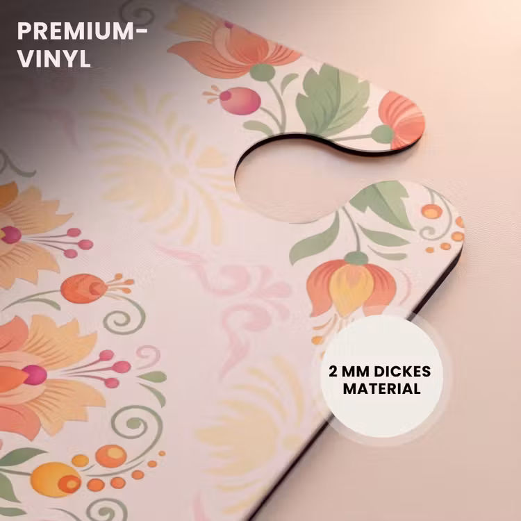 CaseSwap™ - Blumen – Muster – Dekorativ – Orange — 6