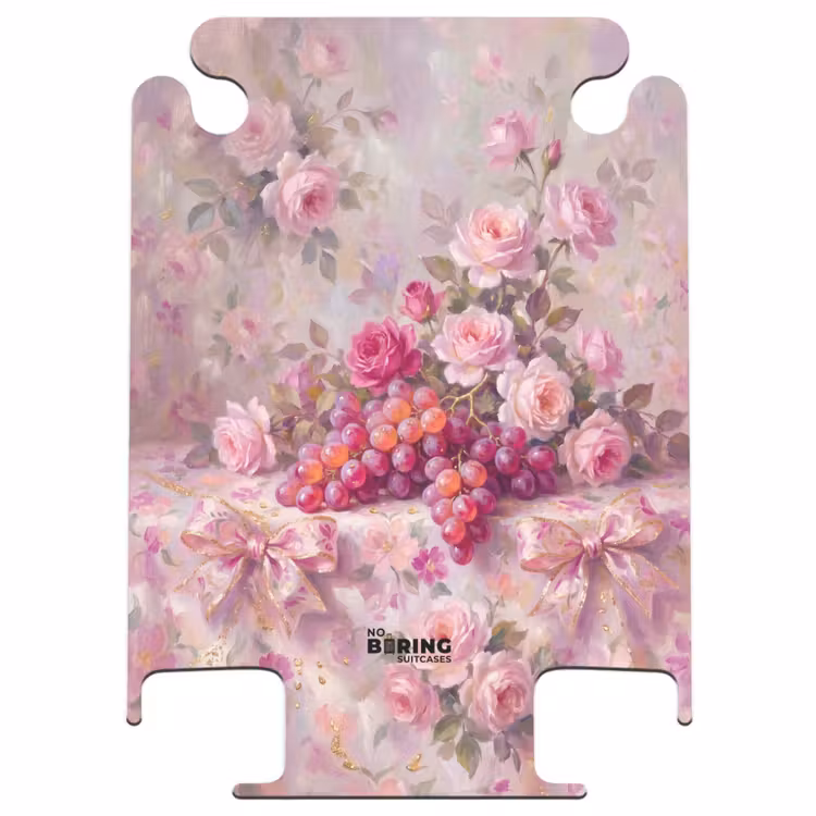 CaseSwap™ - Essen – Blumen – Stillleben – Rosa – Gold — 1