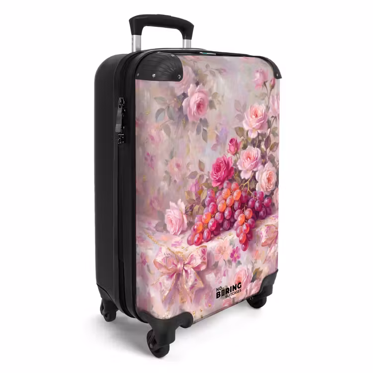 CaseSwap™ - Essen – Blumen – Stillleben – Rosa – Gold — 2