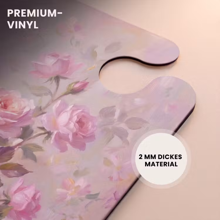 CaseSwap™ - Essen – Blumen – Stillleben – Rosa – Gold — 6