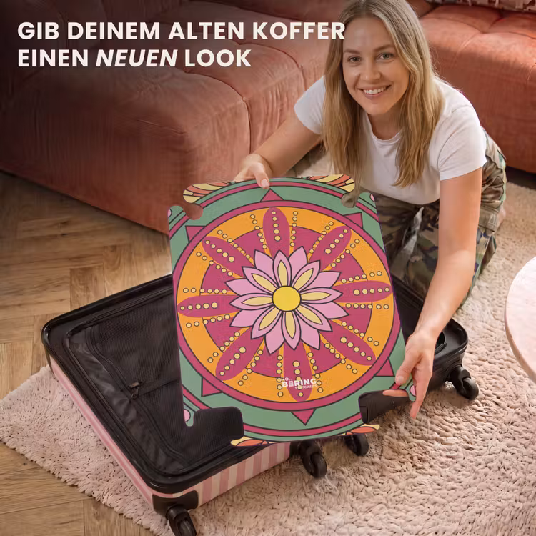 CaseSwap™ - Mandala – Blumen – Abstrakt – Farbenfroh — 3
