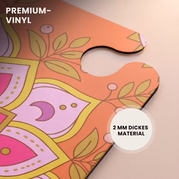 CaseSwap™ - Muster – Blumenmotiv – Dekoration – Abstrakt – Rosa — 6