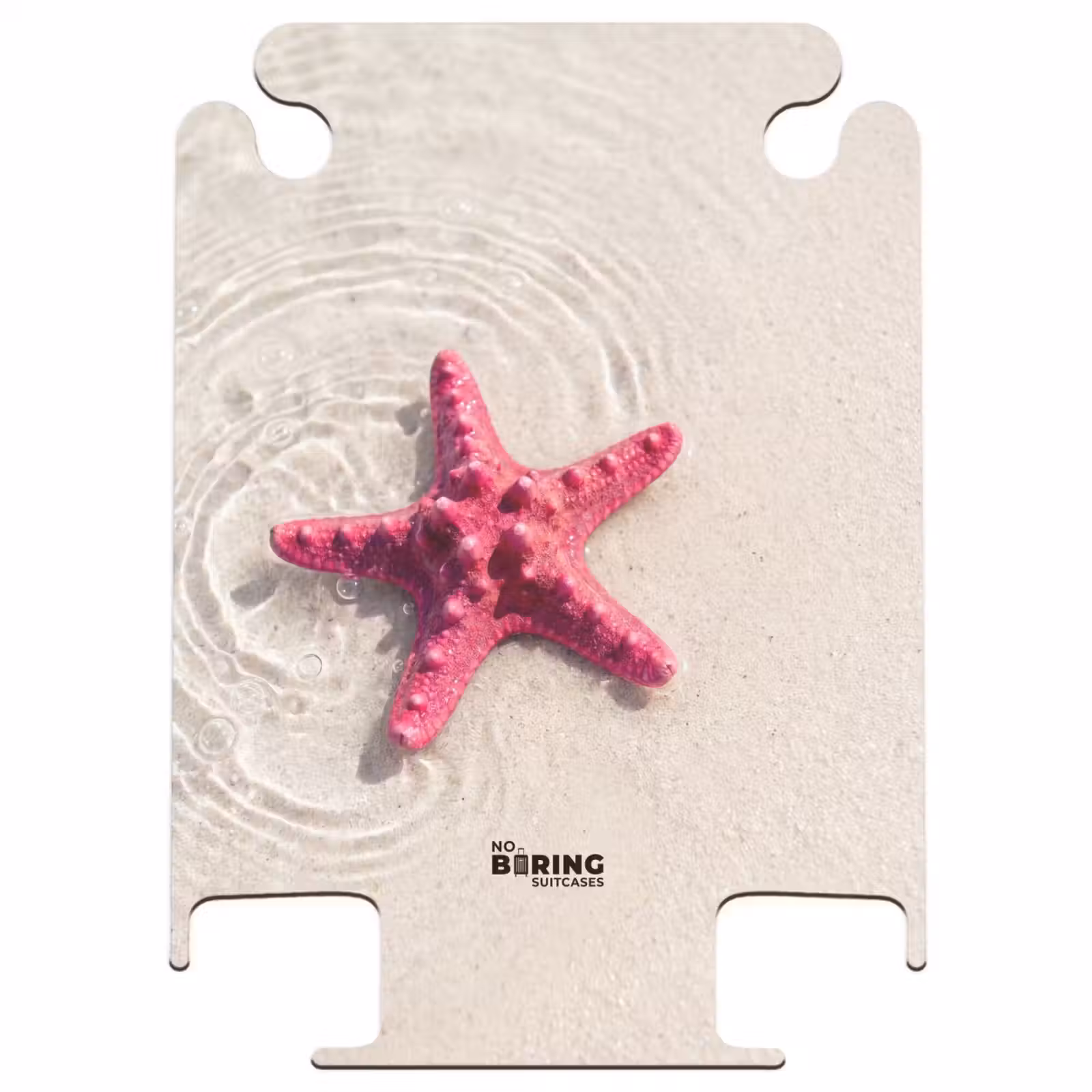 CaseSwap™ - Meeresleben – Seestern – Strand – Rosa – Wasser — 1