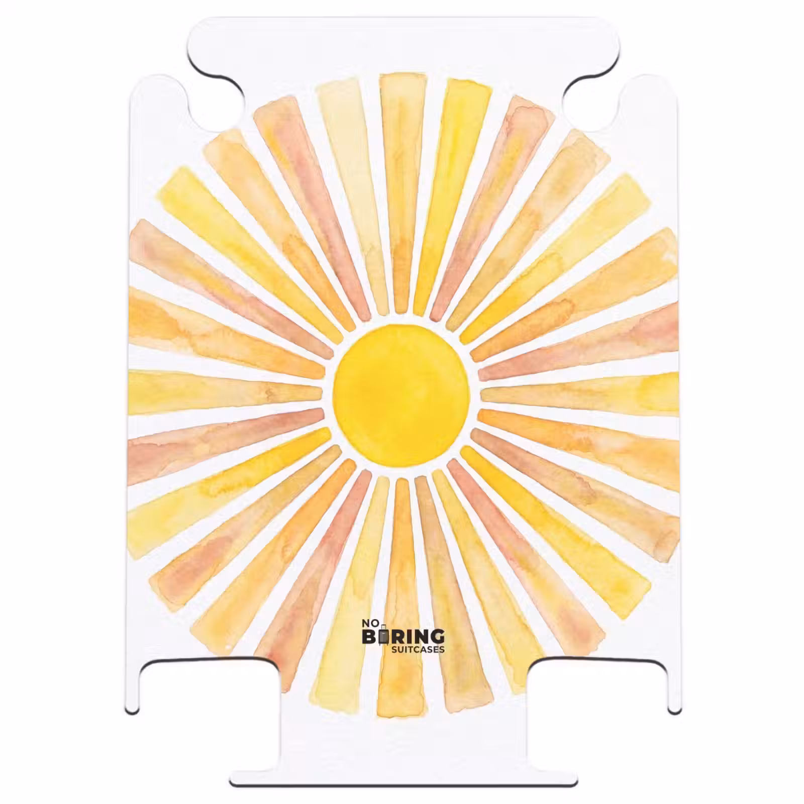 CaseSwap™ - Sonne – Strahlen – Aquarell – Gelb – Abstrakt — 1