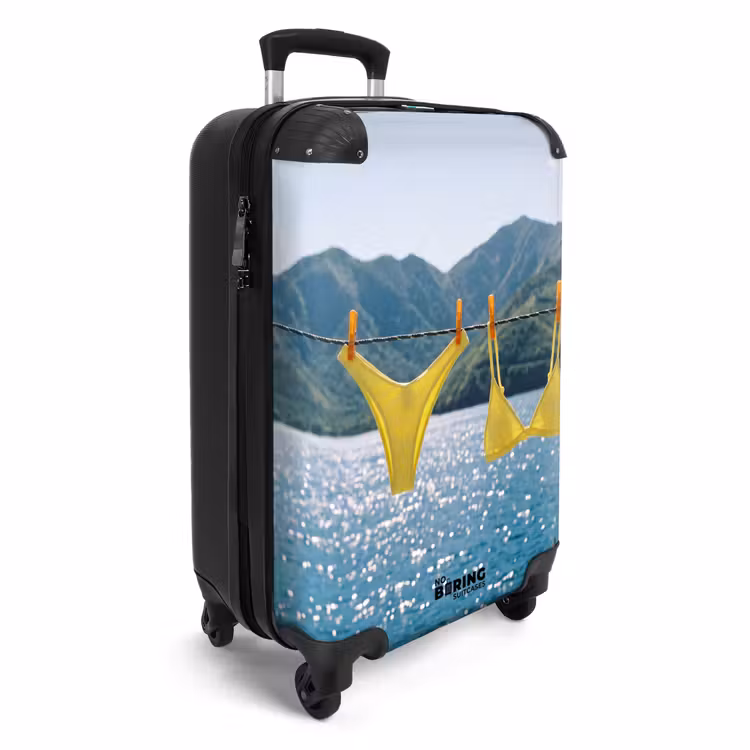 CaseSwap™ - Bademode – Bikini – Meer – Berge – Gelb — 2