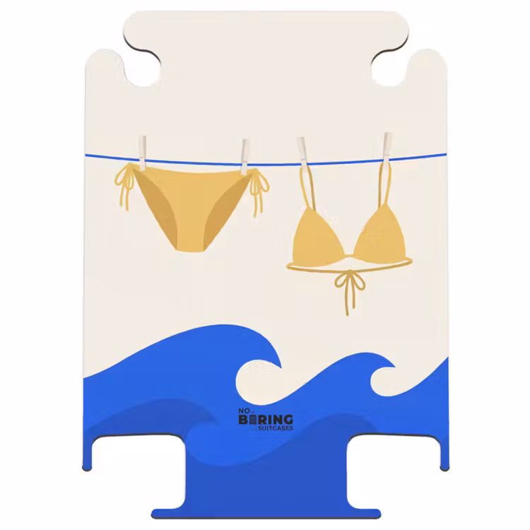 CaseSwap™ - Bademode – Meer – Sommer – Illustration – Gelb — 1