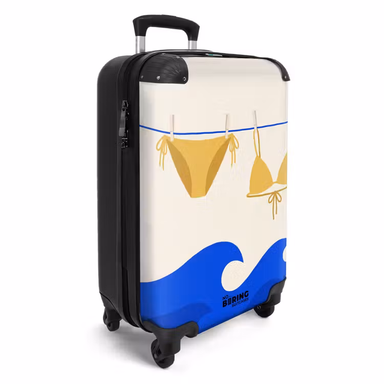 CaseSwap™ - Bademode – Meer – Sommer – Illustration – Gelb — 2