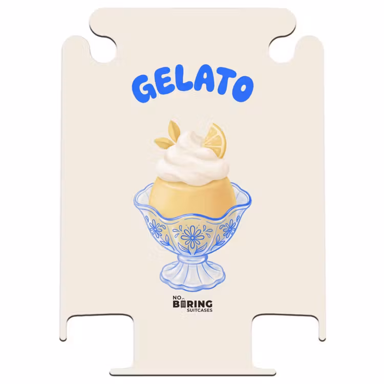 CaseSwap™ - Eis – Zitrone – Illustration – Gelb – Dessert — 1