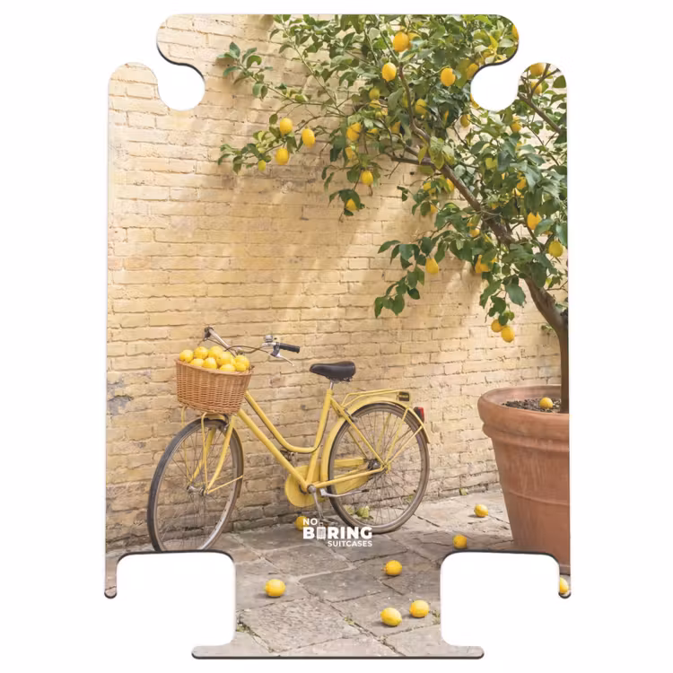 CaseSwap - Fahrrad – Korb – Essen – Gelb – Sommer — 1