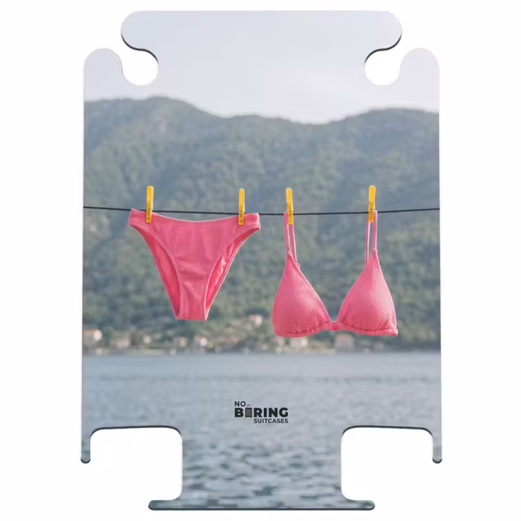 CaseSwap™ - Kleidung – Bademode – Wäscheleine – Sommer – Rosa — 1