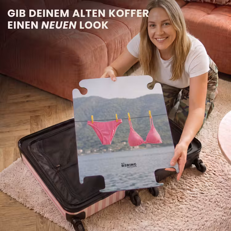 CaseSwap™ - Kleidung – Bademode – Wäscheleine – Sommer – Rosa — 3