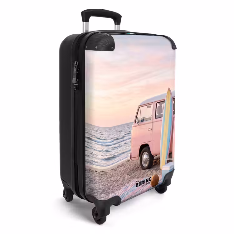 CaseSwap™ - Kleinbus – Strand – Surfbrett – Sommer – Rosa — 2