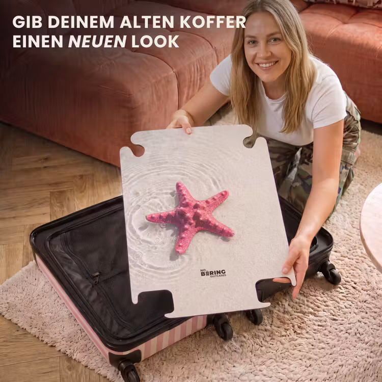 CaseSwap™ - Meeresleben – Seestern – Strand – Rosa – Wasser — 3