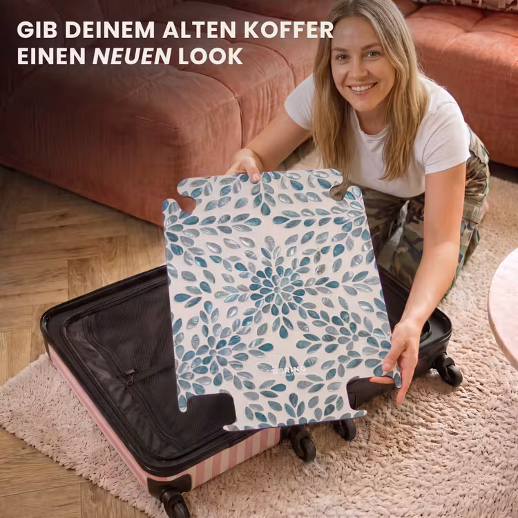 CaseSwap™ - Muster – Blätter – Abstrakt – Modern – Türkis — 3