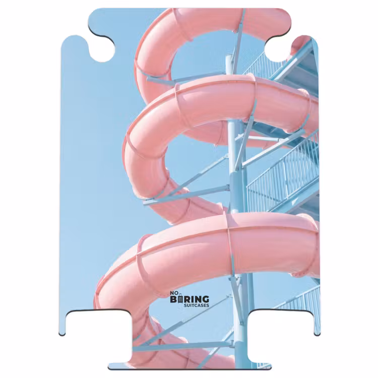CaseSwap™ - Rutsche – Wasserpark – Spirale – Modern – Rosa — 1