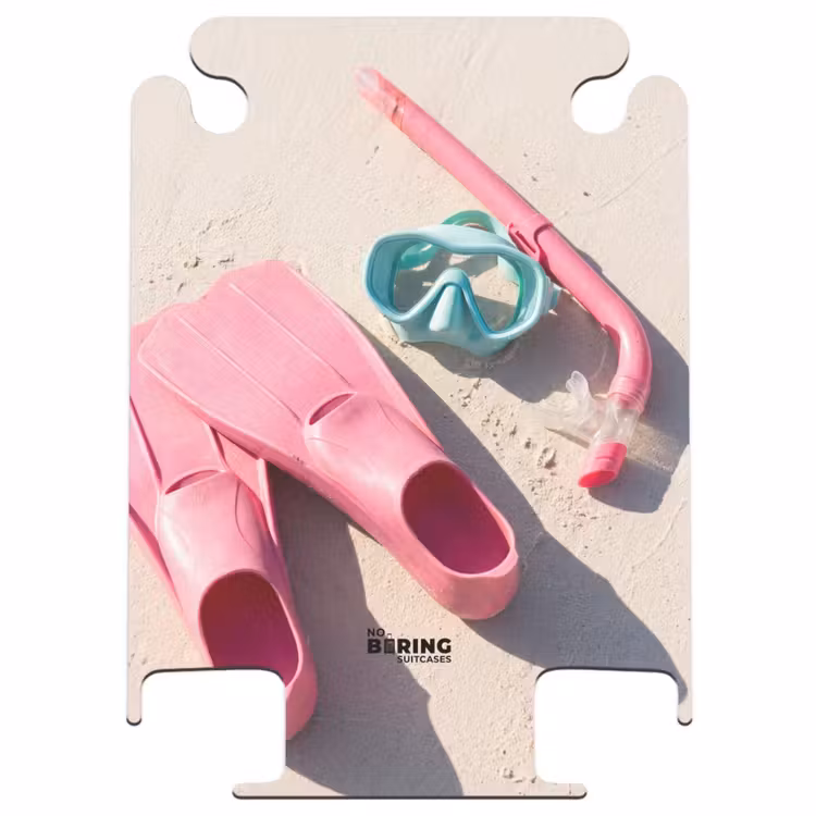 CaseSwap™ - Schnorchelset – Strand – Sommer – Rosa — 1