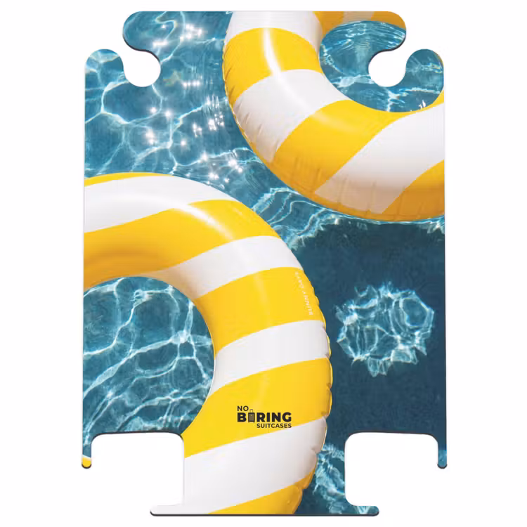 CaseSwap™ - Schwimmbad – Schwimmringe – Sommer – Gelb – Blau — 1