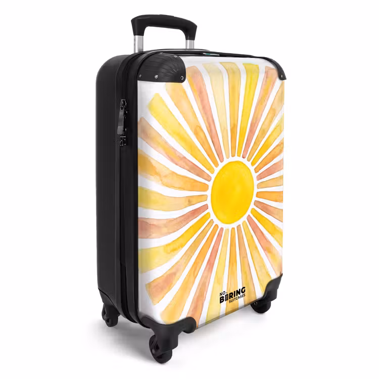 CaseSwap™ - Sonne – Strahlen – Aquarell – Gelb – Abstrakt — 2