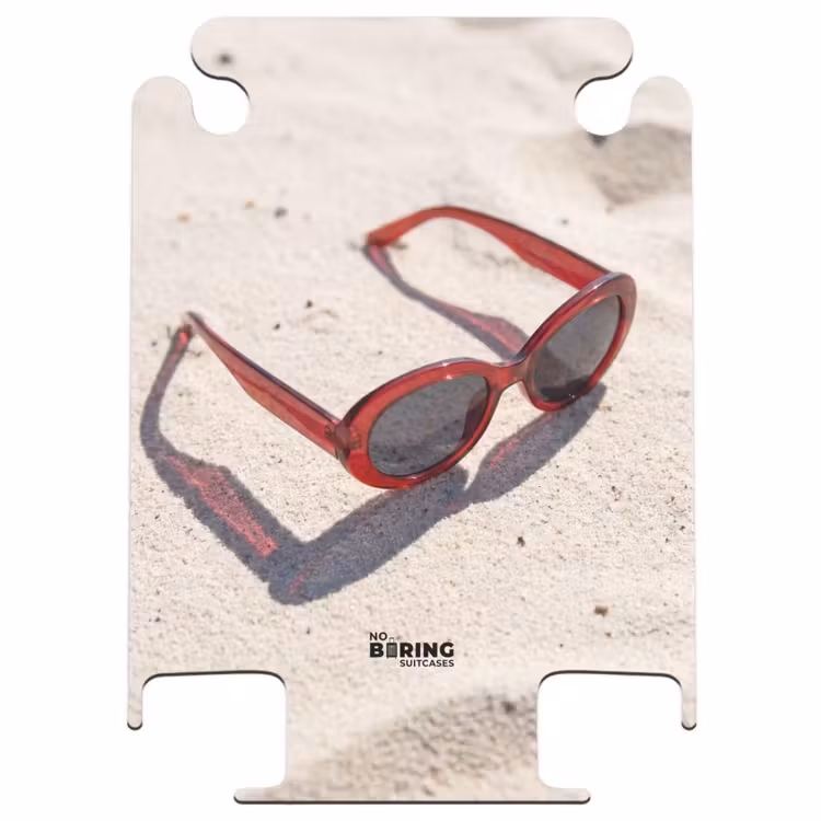 CaseSwap™ - Sonnenbrille – Strand – Urlaub – Rot — 1