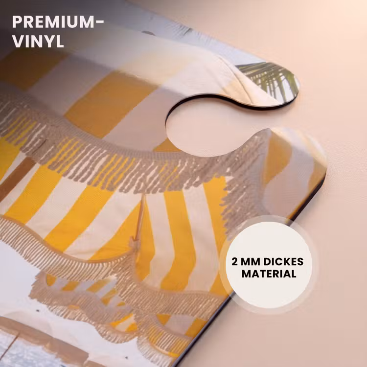 CaseSwap™ - Strand – Liegestühle – Urlaub – Modern – Gelb — 6