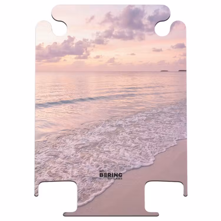 CaseSwap™ - Strand – Sonnenuntergang – Natur – Minimalistisch – Rosa — 1
