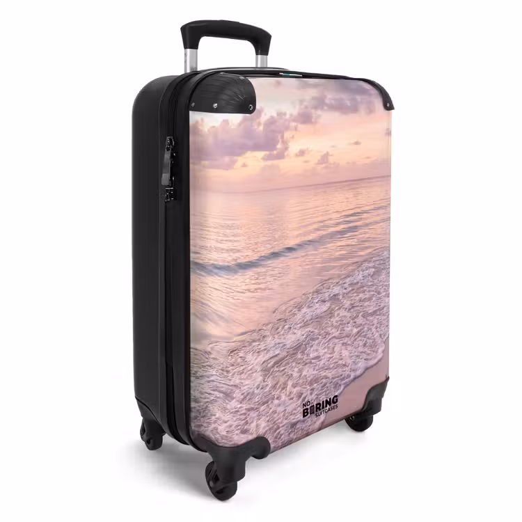 CaseSwap™ - Strand – Sonnenuntergang – Natur – Minimalistisch – Rosa — 2