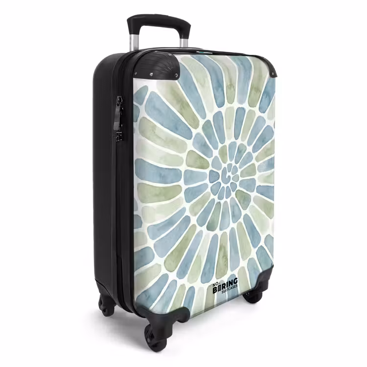 CaseSwap - Zusammenfassung – Spirale – Muster – Modern – Blau – Grün — 2