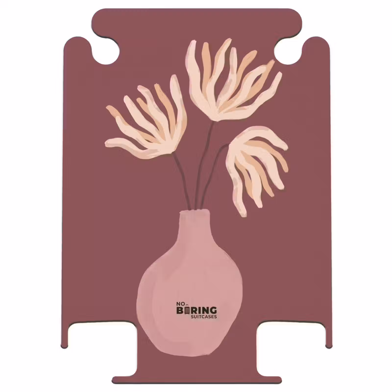 CaseSwap - Blumen – Vase – Abstrakt – Modern – Erdtöne — 1