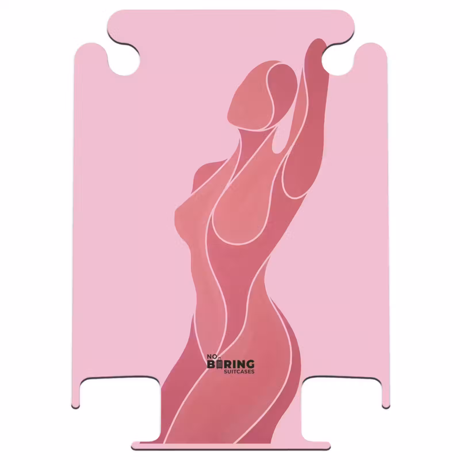 CaseSwap™ - Frau – Körper – Abstrakt – Rosa — 1