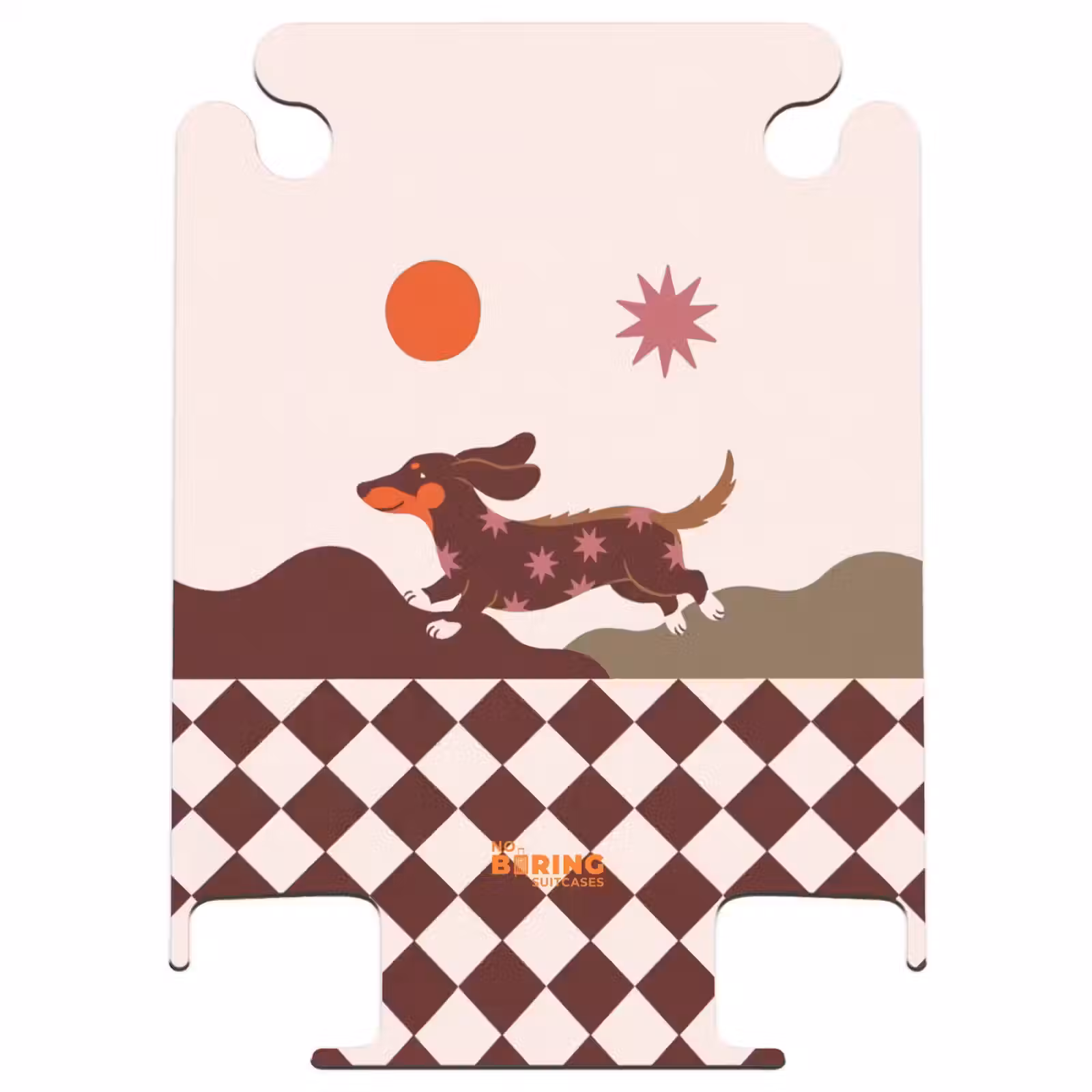 CaseSwap™ - Hund – Abstrakt – Tiere – Modern – Braun — 1