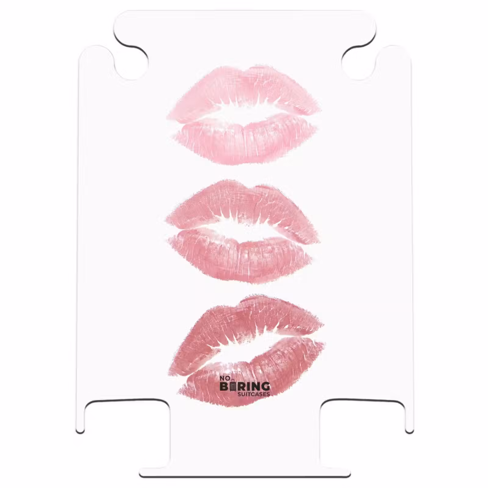CaseSwap™ - Lippen – Kussabdruck – Rosa – Modern – Abstrakt — 1