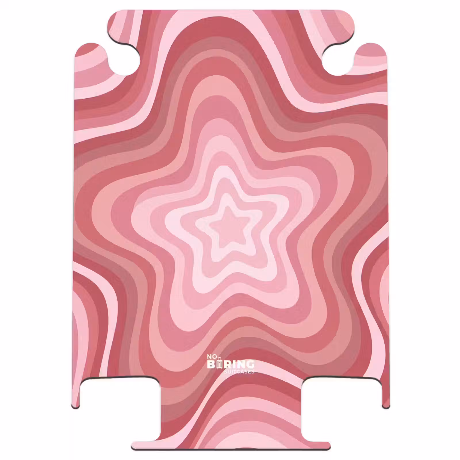 CaseSwap™ - Stern – Wellenförmig – Abstrakt – Rosa — 1