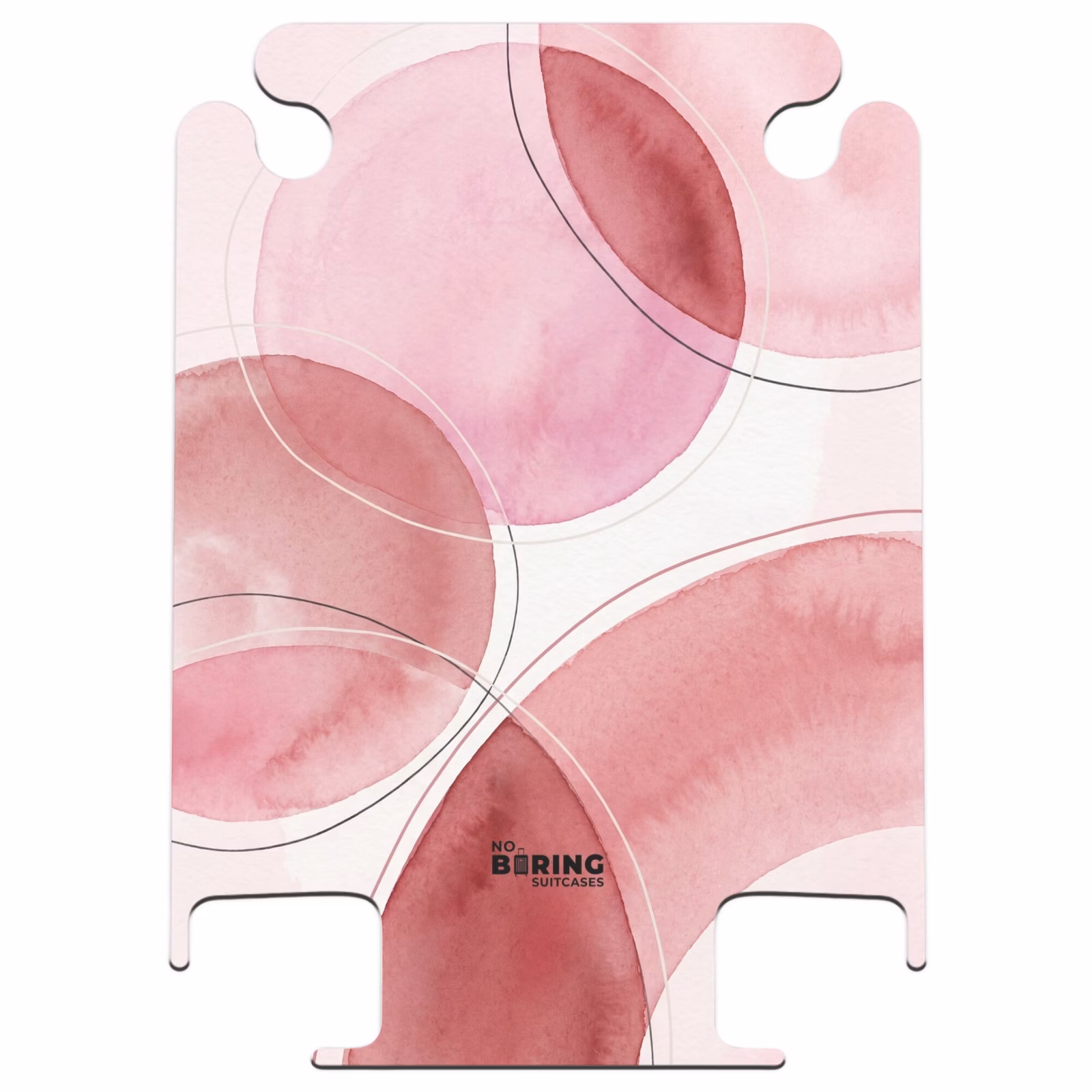 CaseSwap™ - Zusammenfassung – Kreise – Modern – Rosa – Kunst — 1