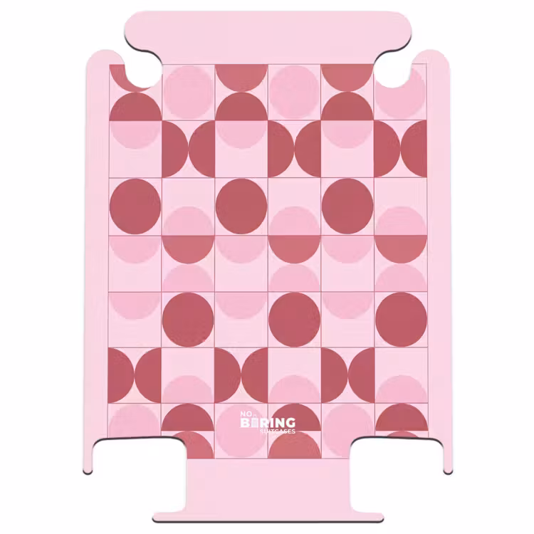 CaseSwap™ - Abstrakt – Geometrisch – Kreise – Rosa – Modern — 1