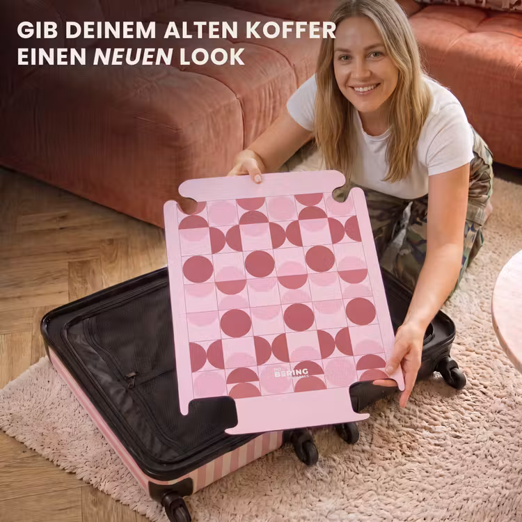 CaseSwap™ - Abstrakt – Geometrisch – Kreise – Rosa – Modern — 3