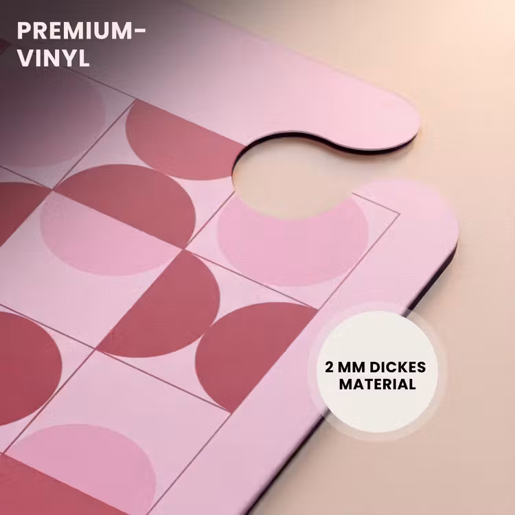 CaseSwap™ - Abstrakt – Geometrisch – Kreise – Rosa – Modern — 6
