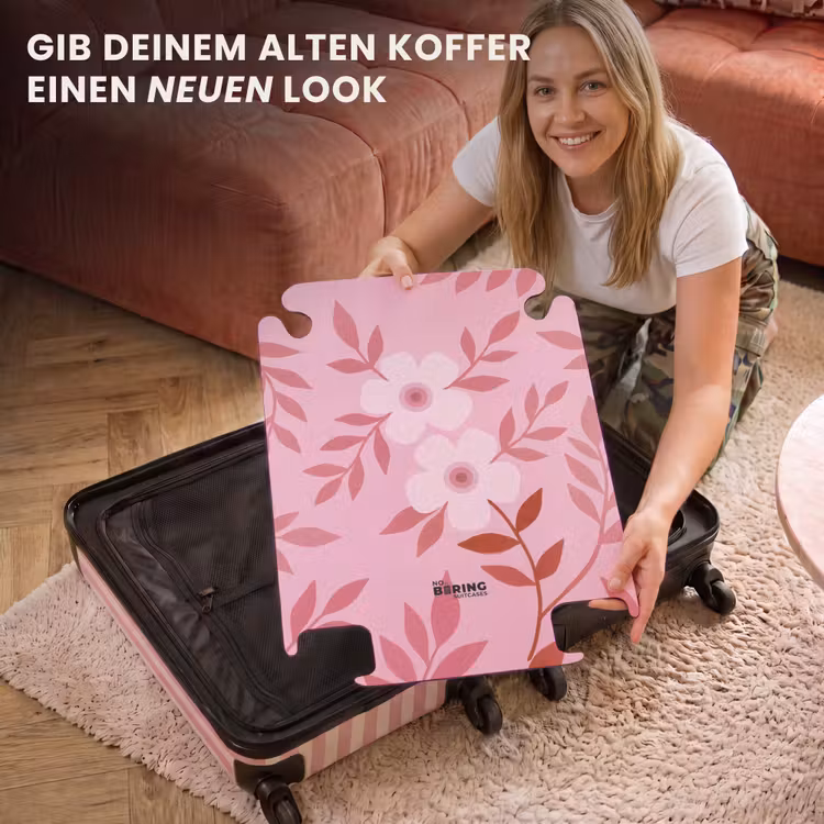 CaseSwap™ - Blumen – Abstrakt – Modern – Rosa – Natur — 3