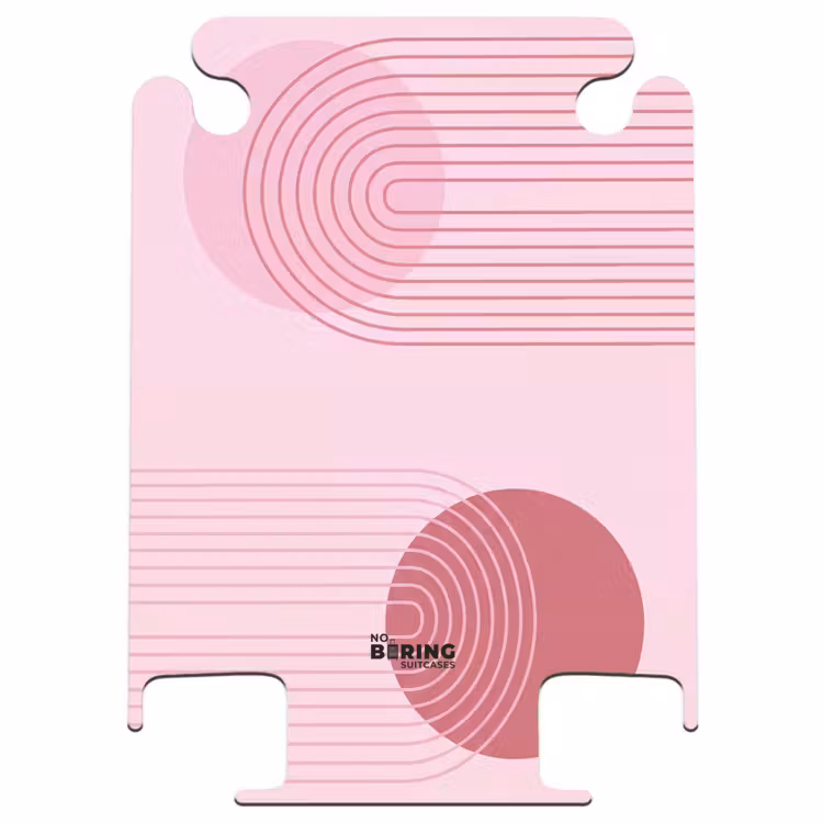 CaseSwap™ - Formen – Linien – Minimalistisch – Rosa — 1