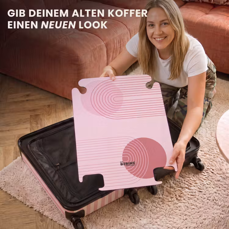 CaseSwap™ - Formen – Linien – Minimalistisch – Rosa — 3