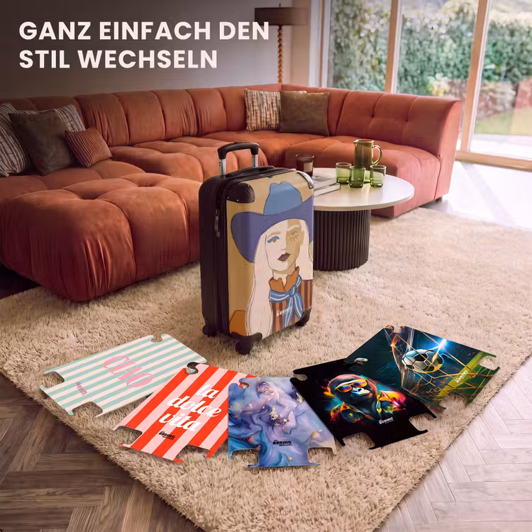 CaseSwap™ - Frau – Porträt – Abstrakt – Farbenfroh – Modern — 5