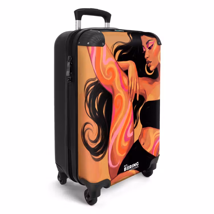 CaseSwap™ - Frau – Porträt – Abstrakt – Modern – Farbenfroh — 2