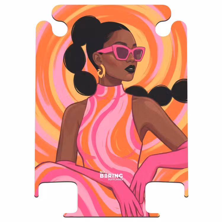 CaseSwap™ - Frau – Porträt – Kunst – Abstrakt – Rosa — 1