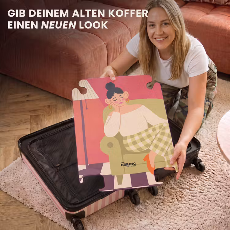 CaseSwap™ - Frau – Ruhe – Innenraum – Modern – Kunst — 3