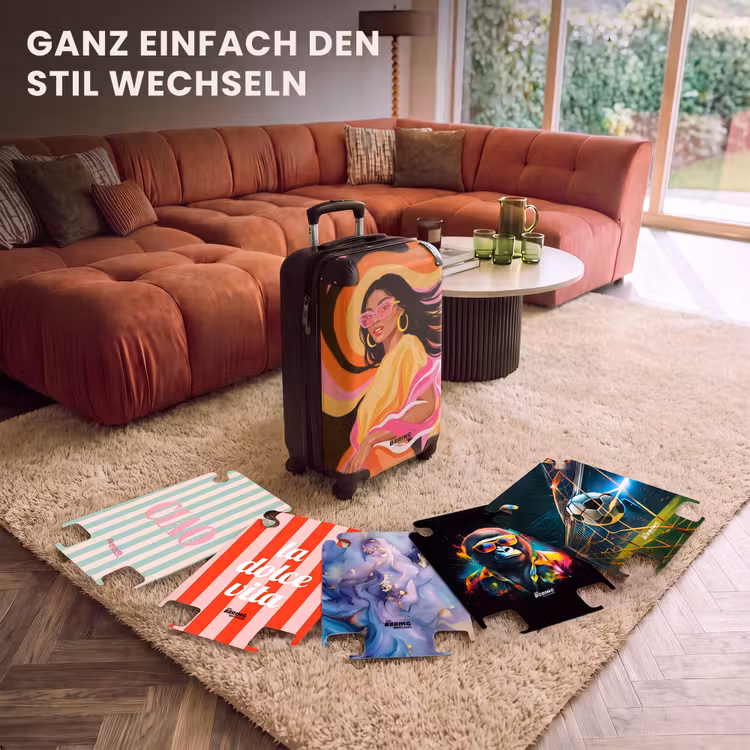 CaseSwap™ - Frau – Sonnenbrille – Abstrakt – Bunt — 5