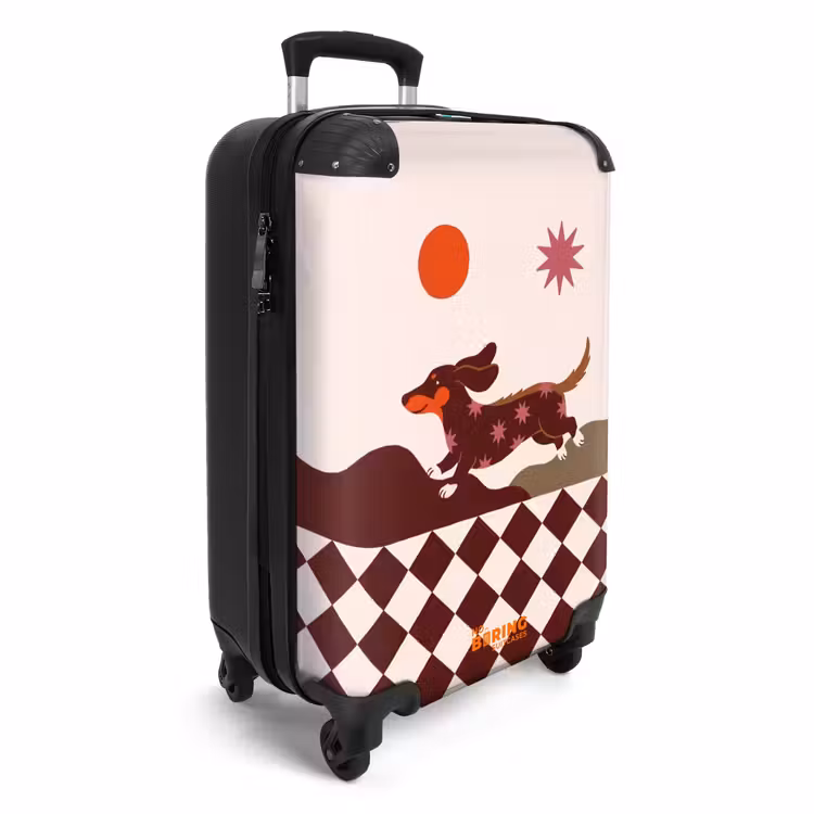 CaseSwap™ - Hund – Abstrakt – Tiere – Modern – Braun — 2