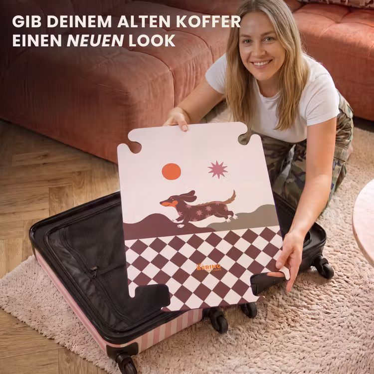 CaseSwap™ - Hund – Abstrakt – Tiere – Modern – Braun — 3